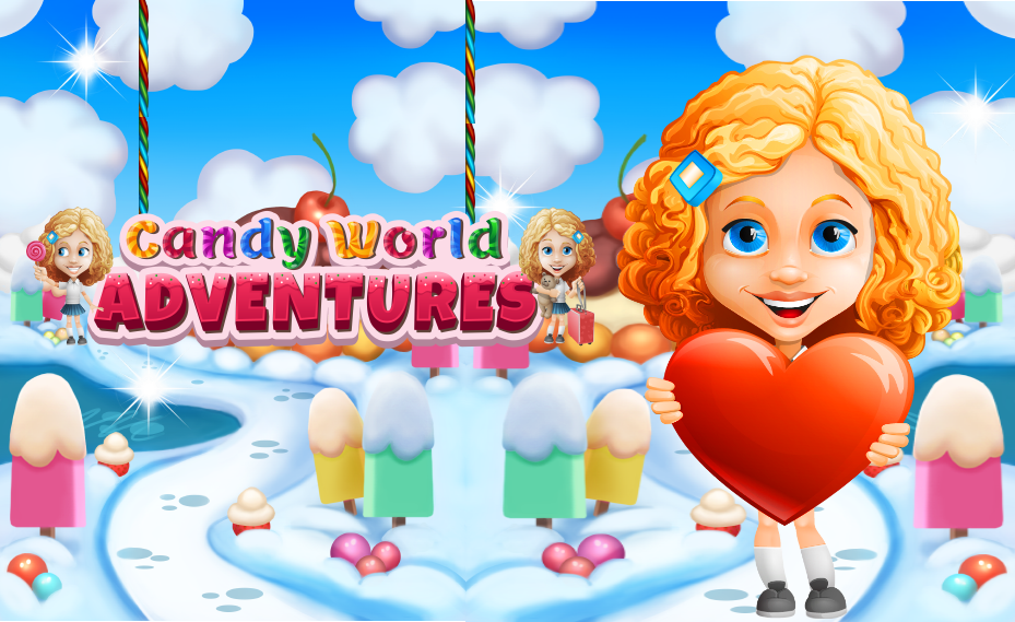 Candy World Adventures key art
